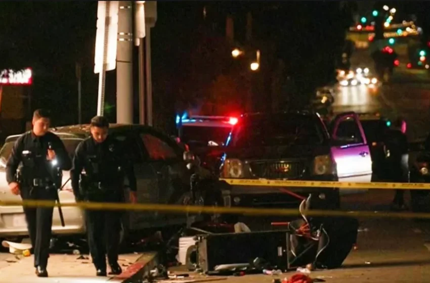 BBC: Një burrë u sulmua pasi makina e tij përplaset me një turmë jashtë një klubi nate në Los Angeles, duke plagosur 30 persona