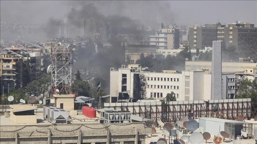 Израел изведе напад врз комплексот на Генералштабот на сириската армија во Дамаск