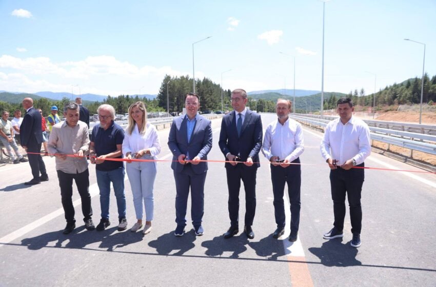  Hapet segmenti i autostradës Kërçovë-Ohër