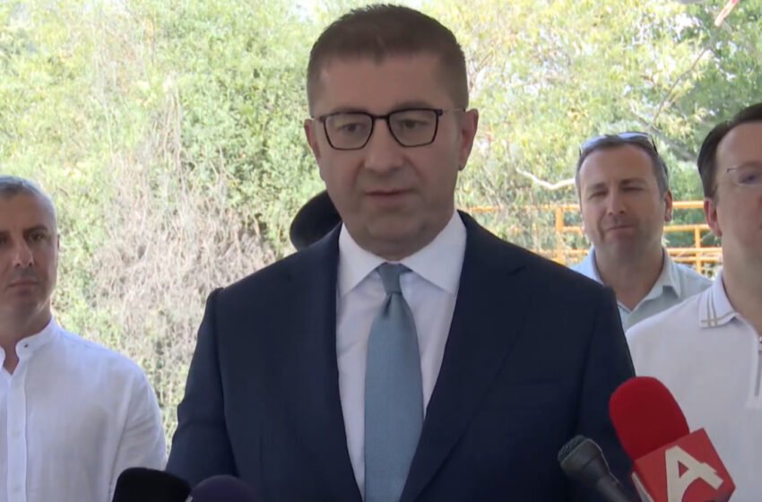  Mickoski: Do t’i mbështesim kandidatët e VLEN-it që në raundin e parë