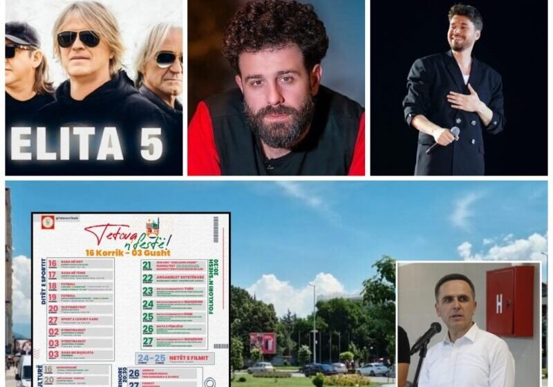  “Tetova n’festë” do të sjellë emrat më të njohur të muzikës