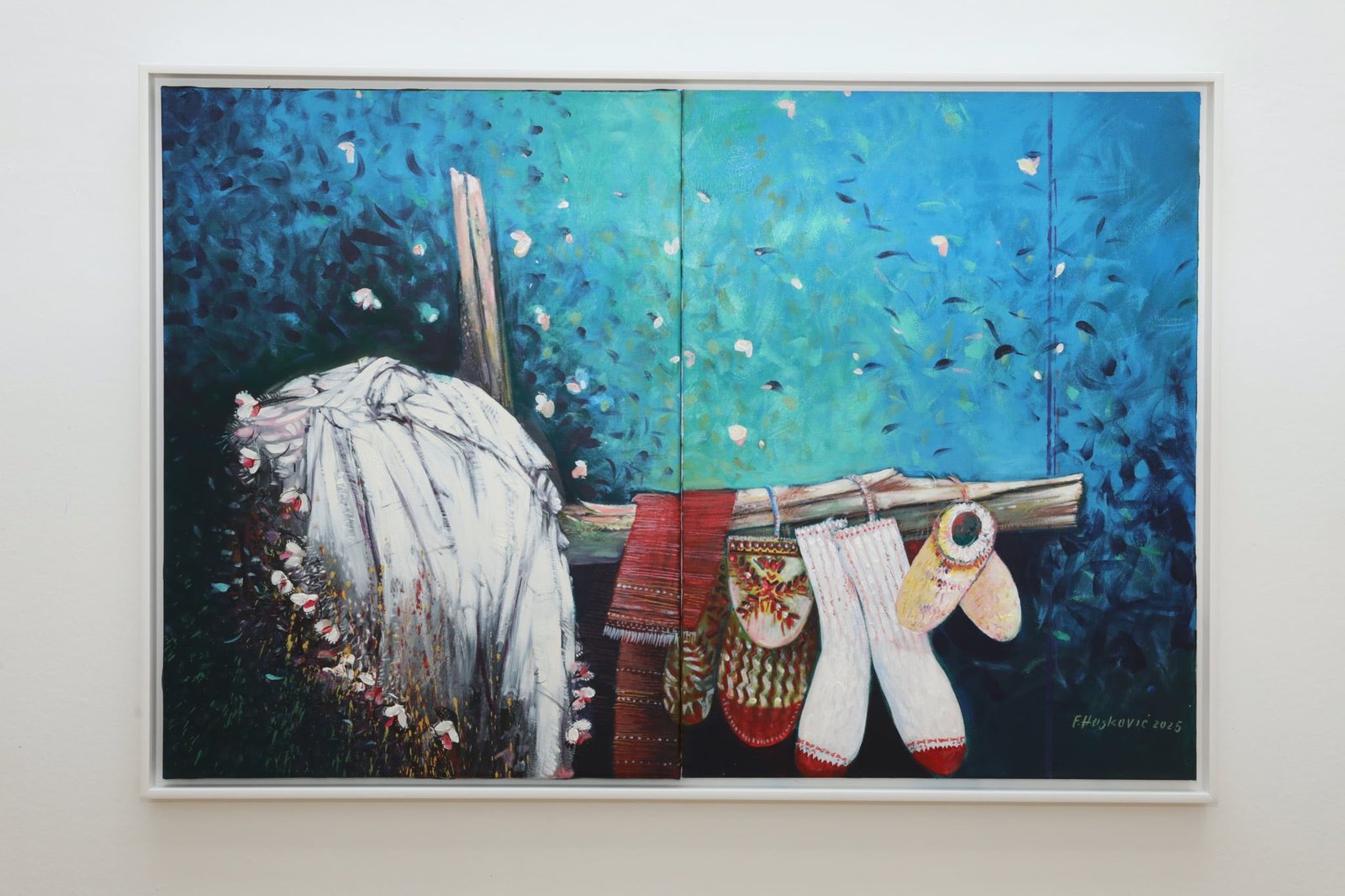 Во Сараево отворена изложба на академик Фехим Хусковиќ по повод 40 години творештво