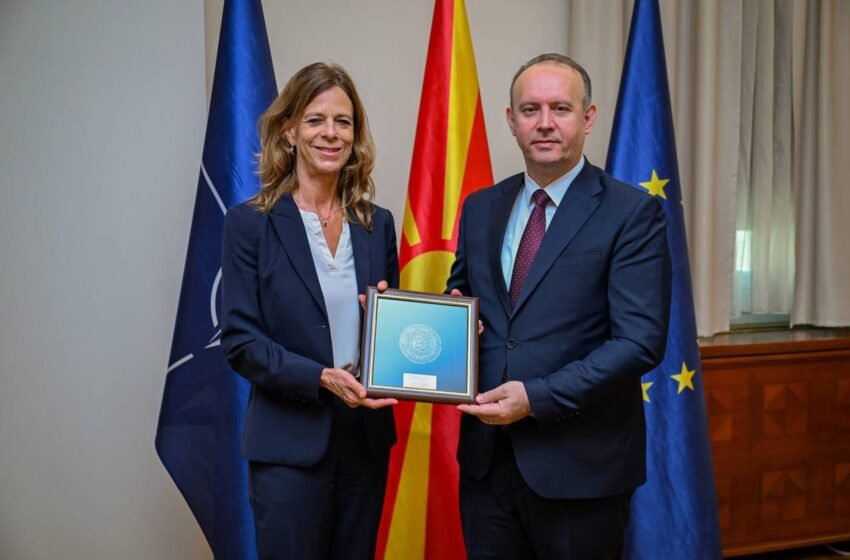  Gashi zhvillon takim lamtumirës me Ambasadoren e Zvicrës, Veronique Ullmann