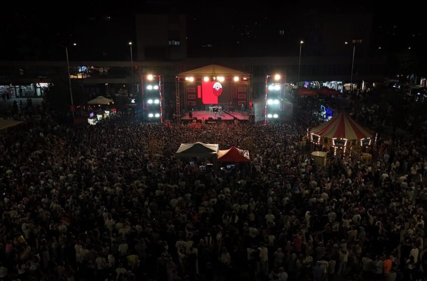  Përfundon “Tetova n’festë”, 19 ditë, 32 aktivitete kulturore, sportive, koncerte, netë rinore
