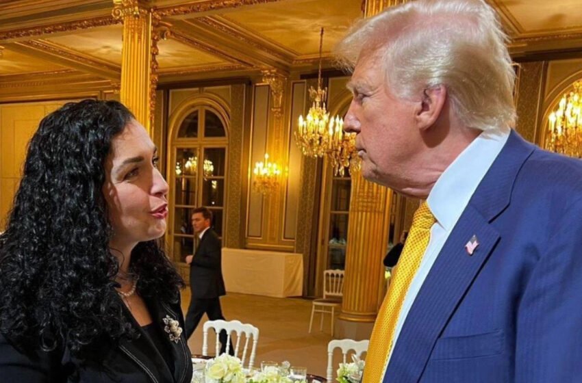 Trump i shkruan letër Vjosa Osmanit
