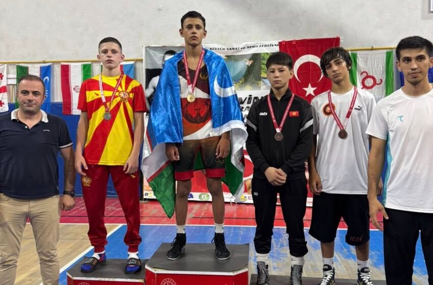 Abdulaziz Azizi fiton medaljen e argjendtë me shkëlqim ari në Turqi