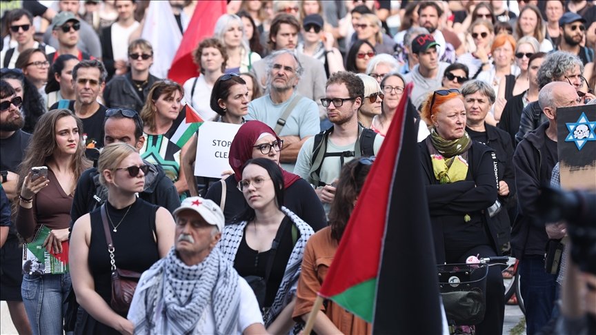 Во Словенија одржан протест поради влошената хуманитарна состојба во Газа