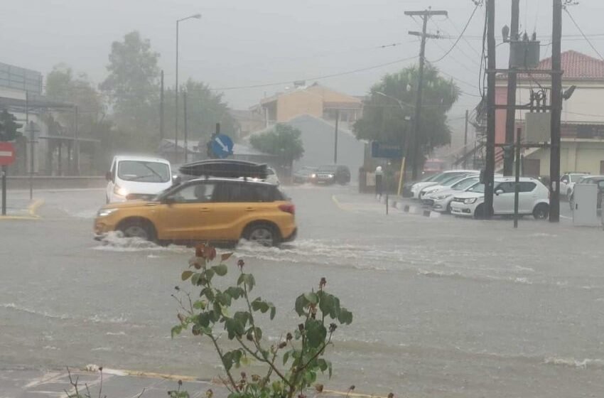  Stuhia e fuqishme godet Greqinë perëndimore, përmbytje në Korfuz, dëme në bujqësi dhe dhjetëra fshatra pa energji