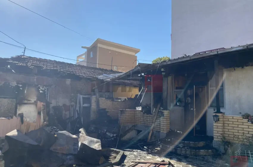 Zjarr në Kozle,digjet një shtëpi dhe hapësira ndihmëse