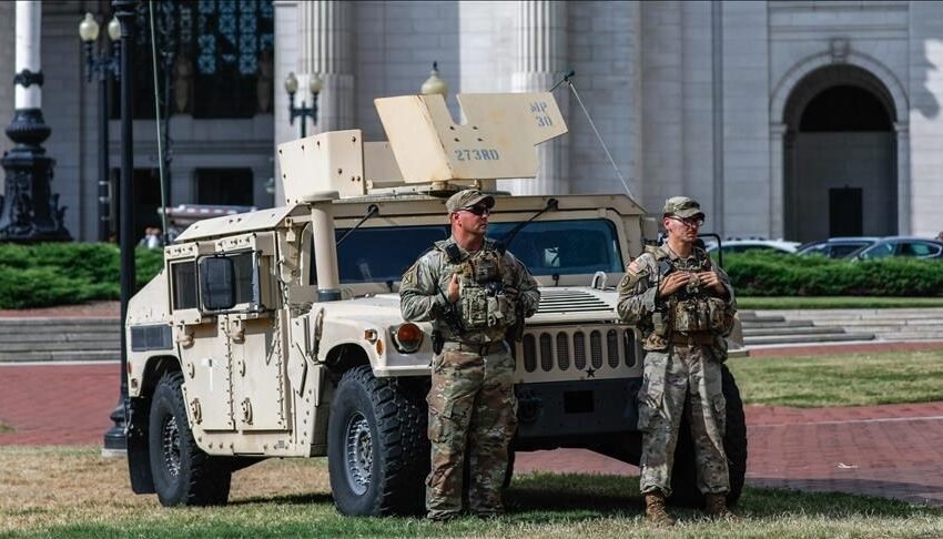  Dy pjesëtarë të Gardës Kombëtare qëllohen me armë në Washington, gjendja e tyre e paqartë