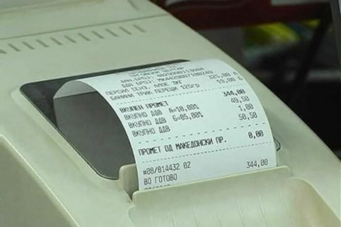  Çdo i katërti biznes në Maqedoni pa kupon fiskal