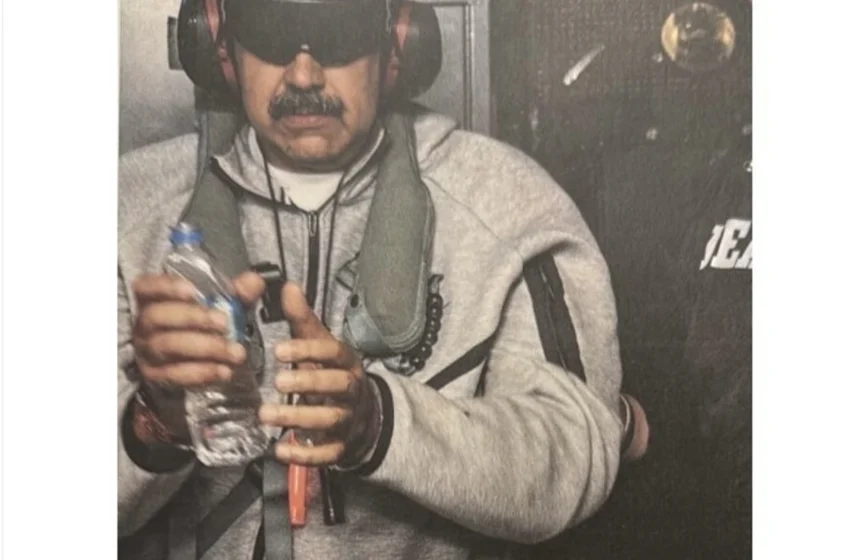  Trump publikon imazh të Maduro-s me duar të lidhura, pretendon se ndodhet në një anije luftarake amerikane