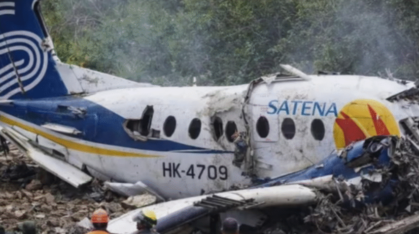  Rrëzohet avioni në Kolumbi, humbin jetën të 15 personat në bord