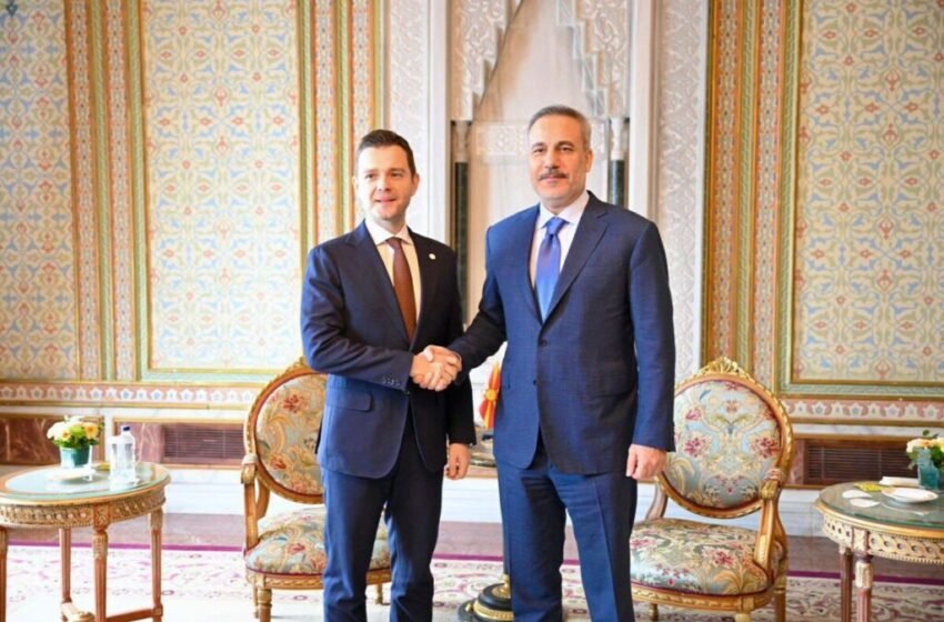  Mucunski takohet me homologun turk Hakan Fidan