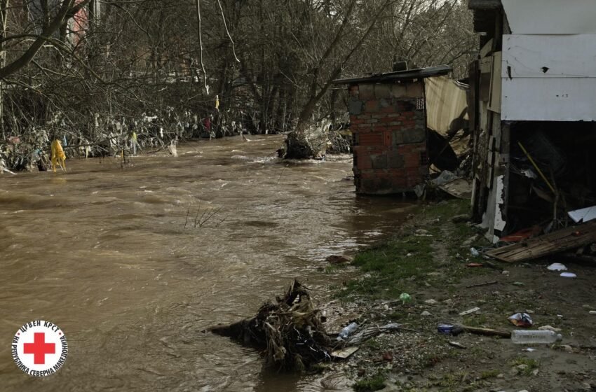  Sërish përmbytje në Kërçovë, 270 të evakuuar dhe 365 familje të dëmtuara