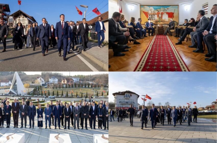  Krerët e VLEN bëjnë homazhe në Prekaz: Lavdi e përjetshme Adem Jasharit dhe dëshmorëve të kombit