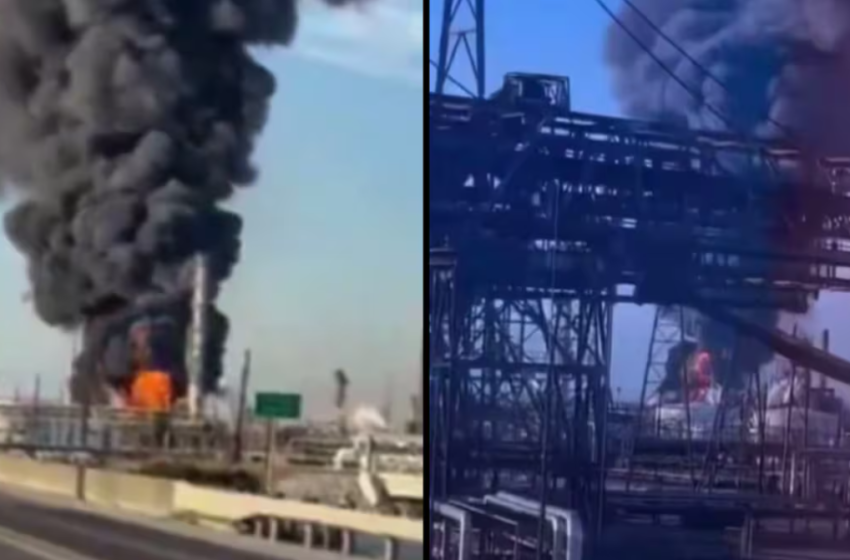  Shpërthim i madh në rafinerinë e naftës në Teksas (VIDEO)