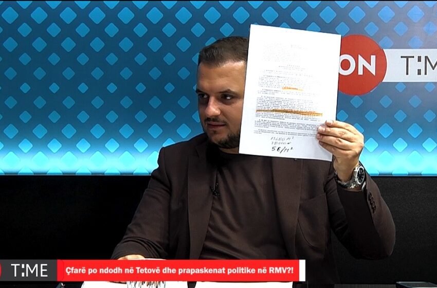  Qamili: BDI e shiti gjysmën e Tetovës për 1 euro metër katrorin, ja dokumentet