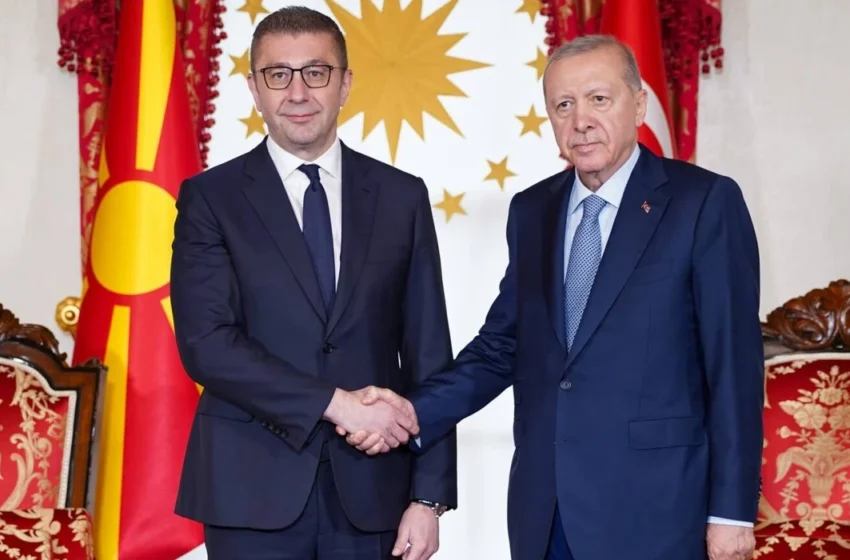  Mickoski-Erdogan: Turqia mbetet partner i rëndësishëm strategjik i Maqedonisë