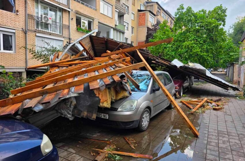  RMV dje regjistroi erë me fuqi uraganike prej 134 km në orë