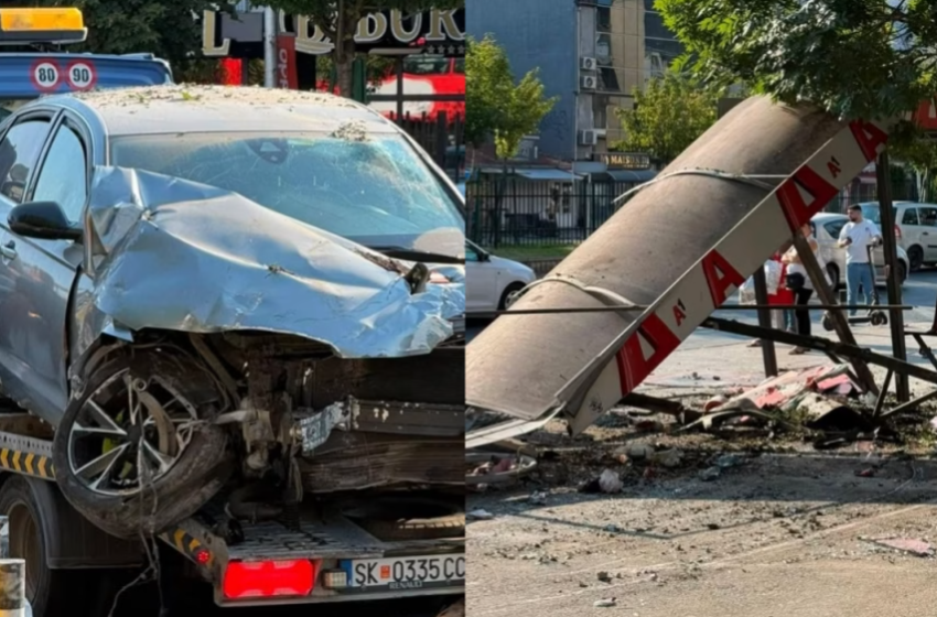  Shkupjani përplaset me makinë në stacionin e autobusit në Bit Pazar